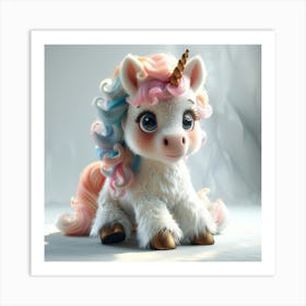 Beautiful Unicorn 10 Art Print