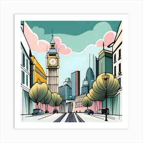 Big Ben In London Art Print