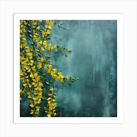 Yellow Flowers 1 Art Print