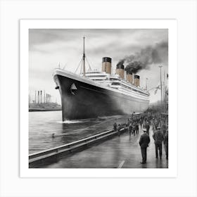 Titanic Art Print