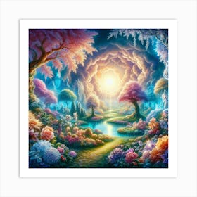 Fairy Garden 16 Art Print