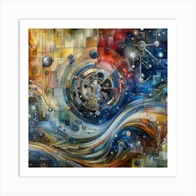 Abstract Painting 12 Art Print