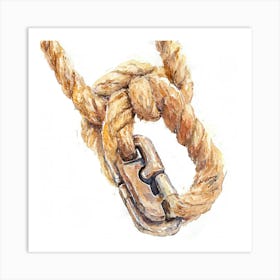 Knotty Knot 3 Art Print