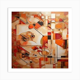 Abstract Painting 1 Art Print