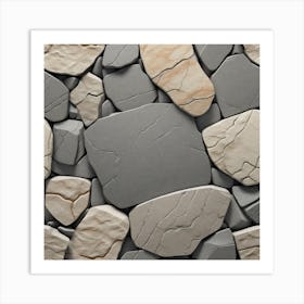 Stone Wall 41 Art Print