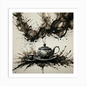 Tea Art 178 Art Print