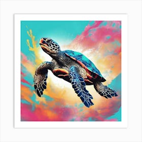 Sea Turtle Art Print