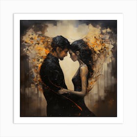 Lovers By Csaba Fikker 11 Art Print