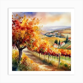 Tuscan Countryside 24 Art Print