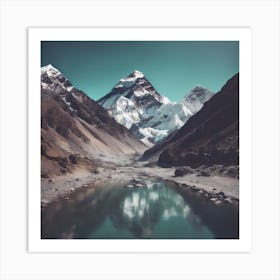 Mount everest Art Print