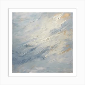 AI Tranquil Whispers Waltz Art Print