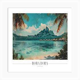 Bora Bora Art Print