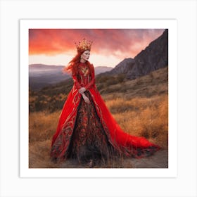 Red Queen Art Print