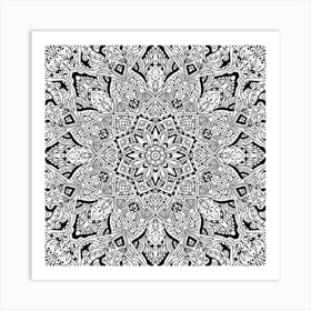 Full Page Mandala 09 Art Print