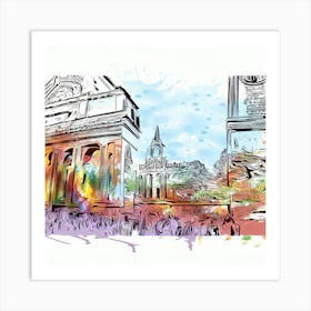 Edinburgh Cathedral Art Print