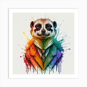 Meerkat Art Print