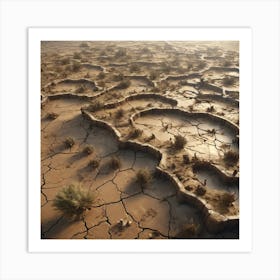 Dry Land 34 Art Print