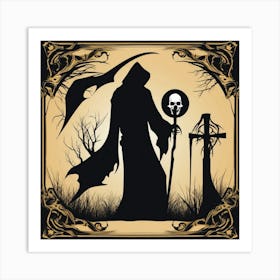 Grimreaper 4 Art Print