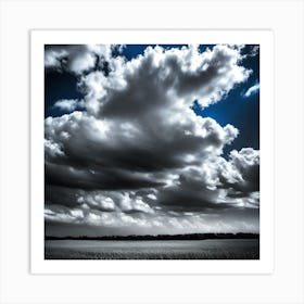 Cloudy Sky 19 Art Print