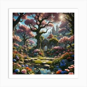 Fairy Garden 13 Art Print