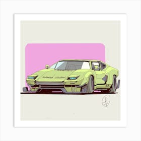 Fernando Correa Retrocarro Art Print