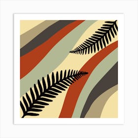 Fern Leaves Art Print