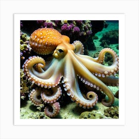 Octopus 18 Art Print