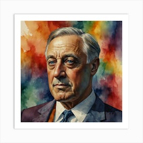 Franklin D. Roosevelt 17 Art Print