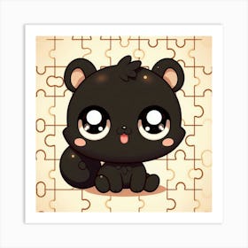 Jigsaw Puzzle Art Print