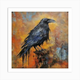 Crow Art Print