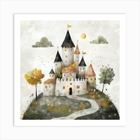 Fairytale Castle 19 Art Print