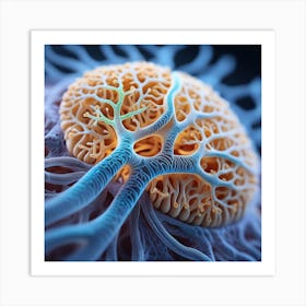 Cell Structure 1 Art Print