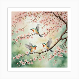 Cherry Blossoms 9 Art Print