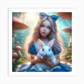 Alice In Wonderland 3 Art Print