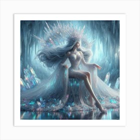 Ice Queen 2 Art Print