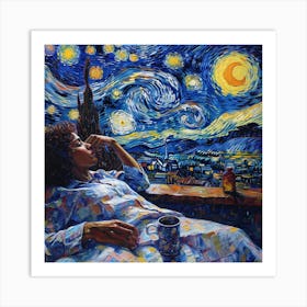 Starry Night 1 Art Print