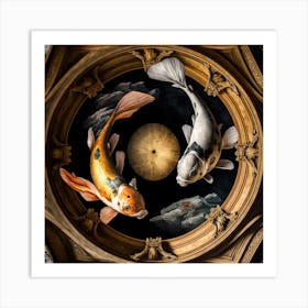 Koi Fish 1 Art Print