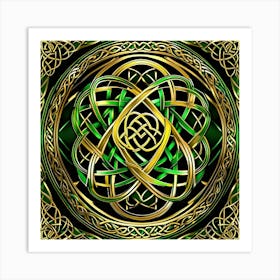 Celtic Knot 4 Art Print