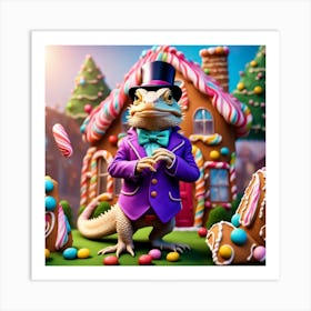 Candy Dragon 1 Art Print