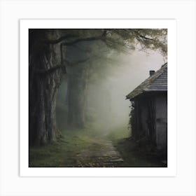 House In The Woods Art Print