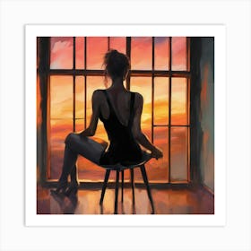 Sunset And A Little More Art Print