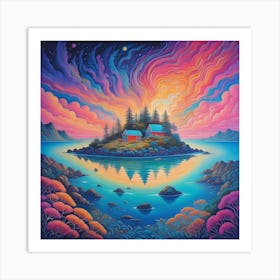 Isle Of Mystery Art Print