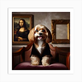 Dog Portrait 3 Art Print