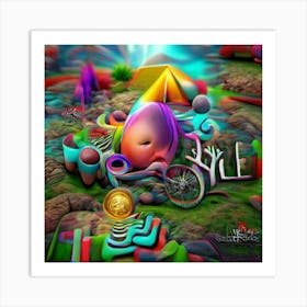 Psychedelic Art 1 Art Print