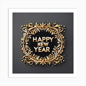 Happy New Year 69 Art Print