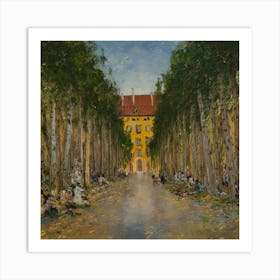 Allee At Schloss Kammer, Gustav Klimt Art Print