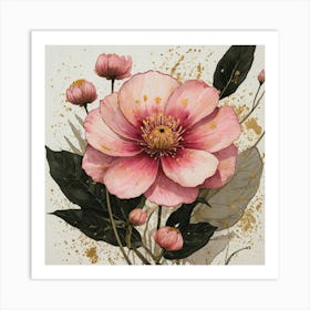 Pink Peony Art Print