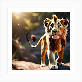 Lion King 21 Art Print