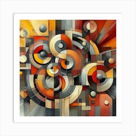 Color abstraction 5 Art Print