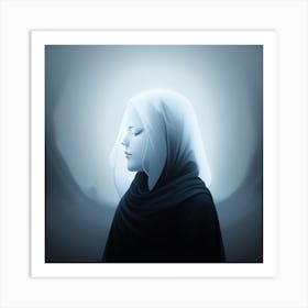 Ghost Lady Art Print